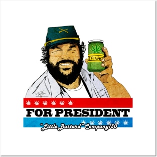 Bud For President Posters and Art